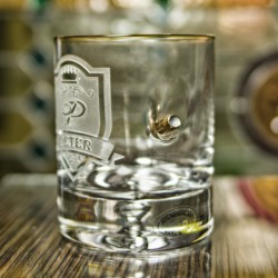 copy of KolbergGlas - Edel Individuell Graviertes Whiskyglas Label mit cal.308 Projektil Option