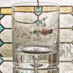 copy of KolbergGlas - Edel Individuell Graviertes Whiskyglas Label mit cal.308 Projektil Option