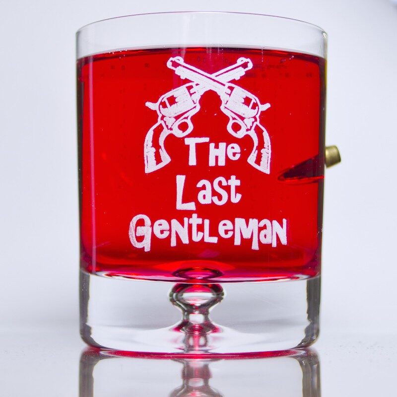 KolbergGlas Tumbler Whisky Glas mit Gravur-The Last Gentleman-