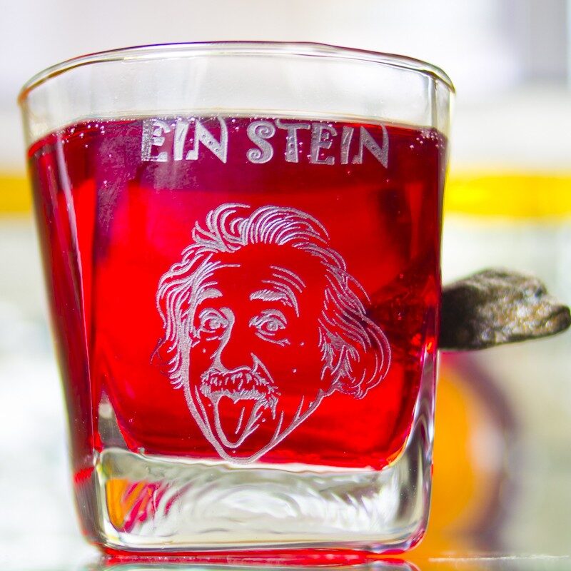 Glass Engraving – KolbergGlas HandMade -Trinkglas mit Ein Stein – Unique Beer Mug Gift | KolbergGlas