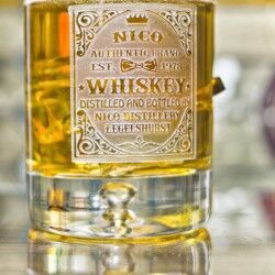 Unique Gifts for Men – Whisky-Glas .Individuell Graviert mit Projekt – Engraved Whiskey Glass | KolbergGlas