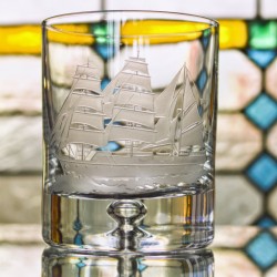 Sailor gift Whiskey glass...