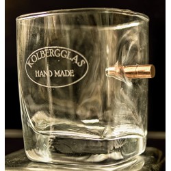 Whiskey Glass with Real cal.308 Bullet