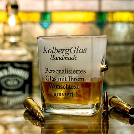 copy of Whiskey Glass with Real cal.308 Bullet