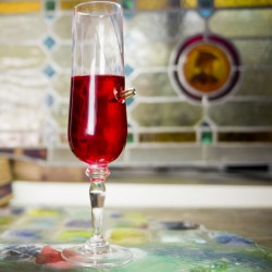 copy of Wine glass long with Bullet and engraving option