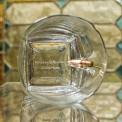 copy of Whiskey Glass with Real cal.308 Bullet