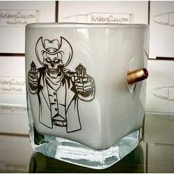 copy of Whiskey Glass with Real cal.308 Bullet