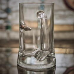 Bierkrug mit individuelle Gravur und mit oder ohne Projektil