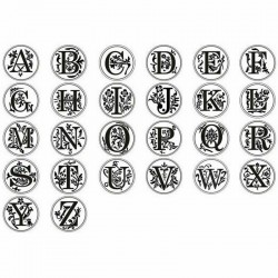 copy of Crystal Whiskey glass with individual monogram engraving and cal.308 Bullet